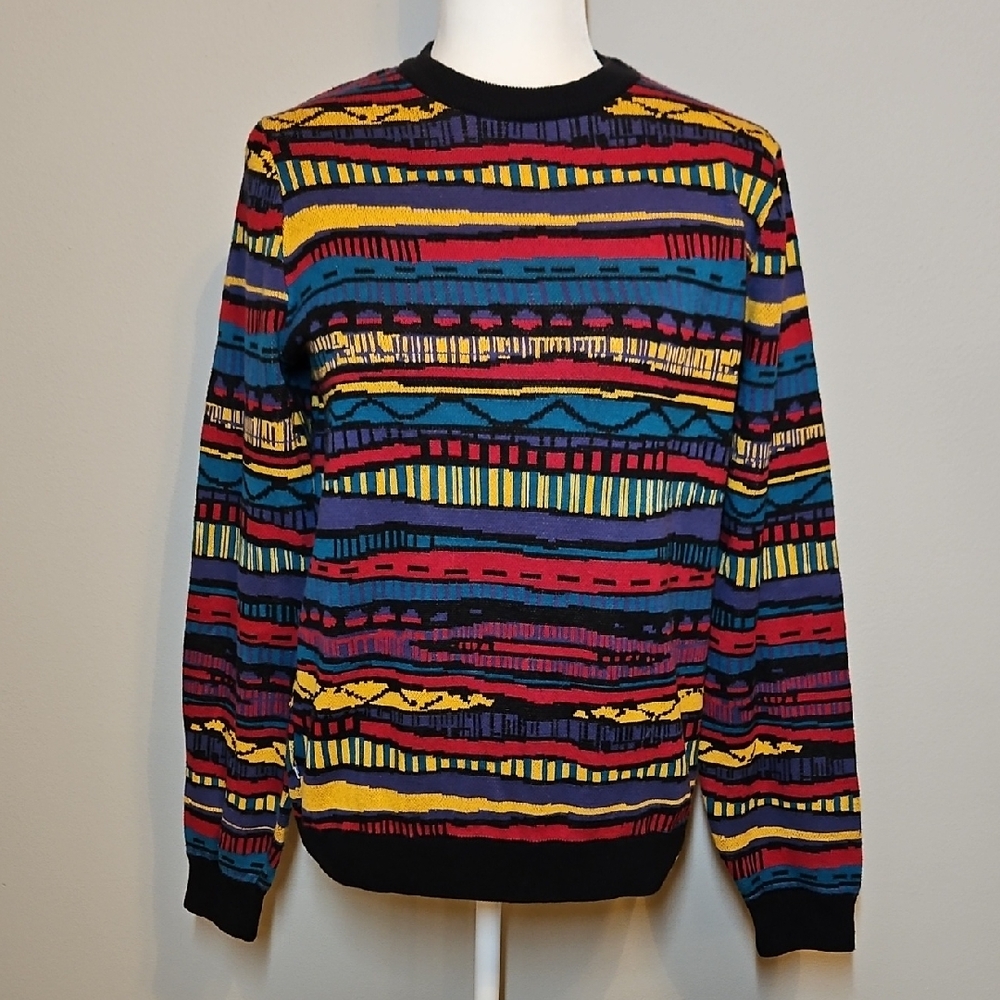 Colorful Striped Iriedaily Sweater Size Medium